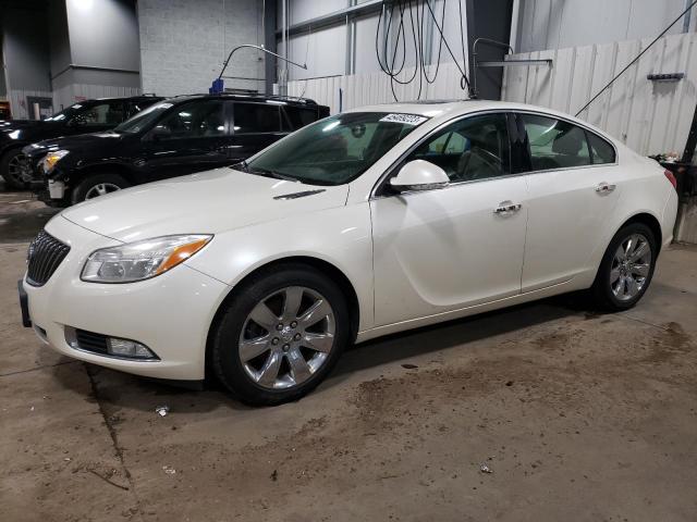 2G4GS5EV0C9214843 - 2012 BUICK REGAL PREMIUM WHITE photo 1