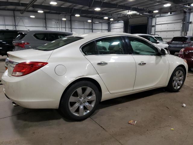 2G4GS5EV0C9214843 - 2012 BUICK REGAL PREMIUM WHITE photo 3