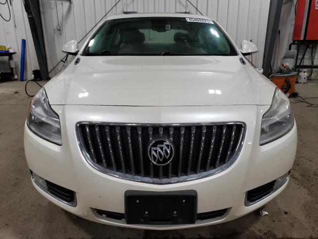 2G4GS5EV0C9214843 - 2012 BUICK REGAL PREMIUM WHITE photo 5