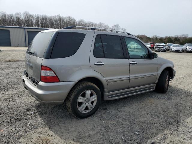 4JGAB57E75A529732 - 2005 MERCEDES-BENZ ML 350 SILVER photo 3