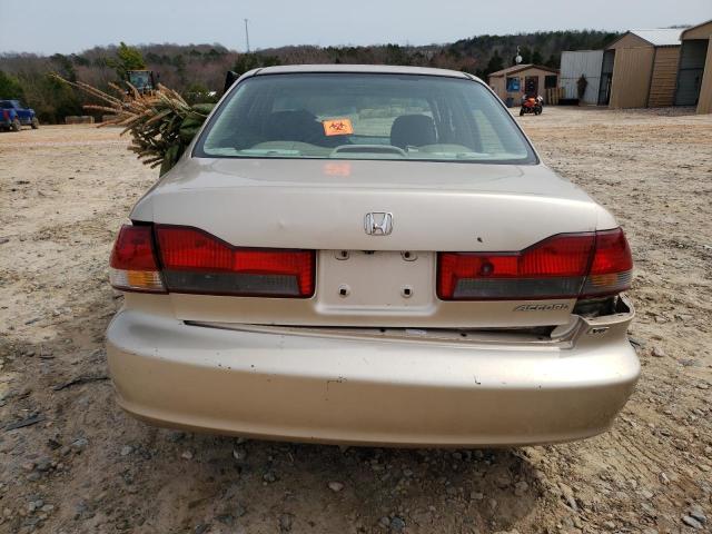 1HGCG16522A047093 - 2002 HONDA ACCORD EX GOLD photo 6