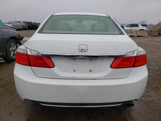 1HGCR2F30EA090169 - 2014 HONDA ACCORD LX WHITE photo 6