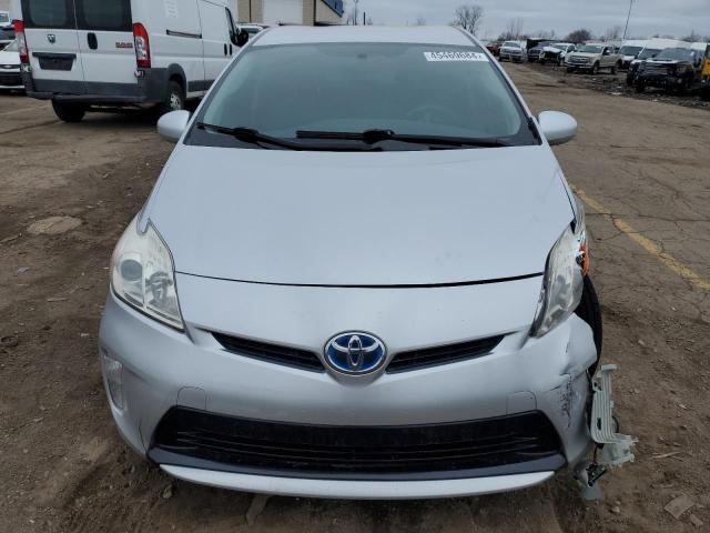 JTDKN3DU3D5681532 - 2013 TOYOTA PRIUS SILVER photo 5