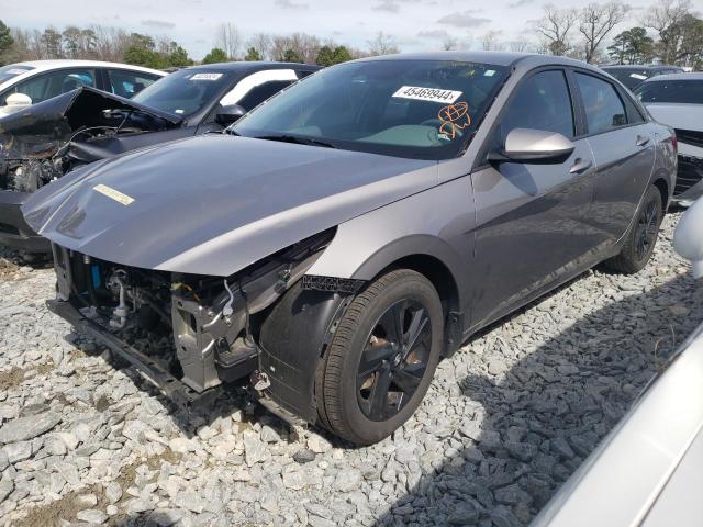 KMHLM4AG8NU326483 - 2022 HYUNDAI ELANTRA SEL GRAY photo 1