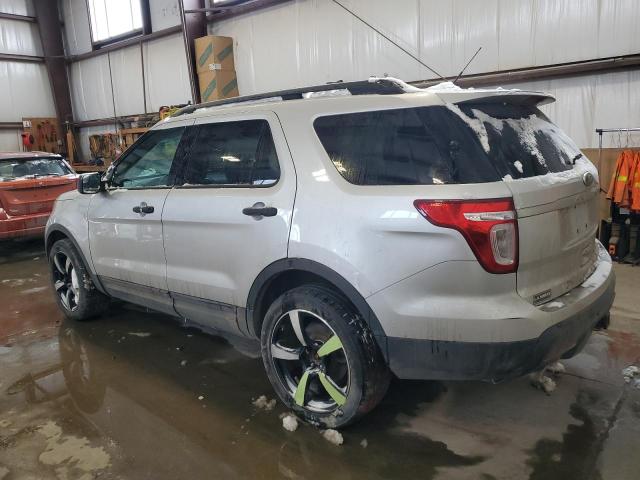 1FM5K8B85DGA02675 - 2013 FORD EXPLORER SILVER photo 2