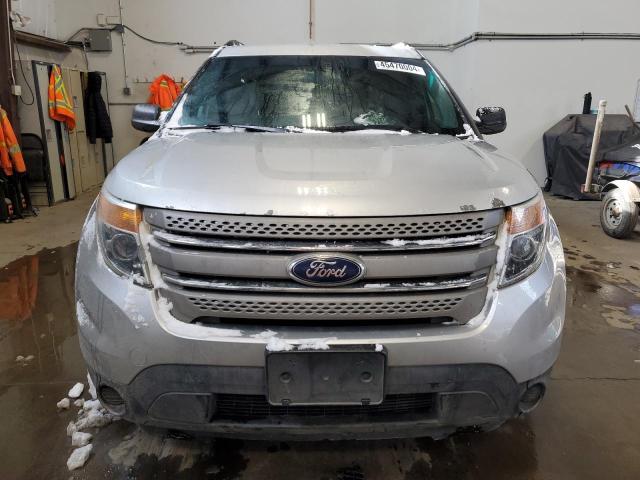 1FM5K8B85DGA02675 - 2013 FORD EXPLORER SILVER photo 5