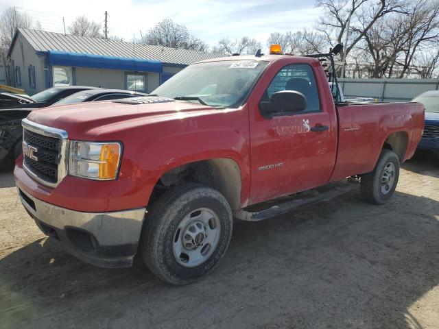 1GT01ZC81EF167717 - 2014 GMC SIERRA C2500 HEAVY DUTY RED photo 1