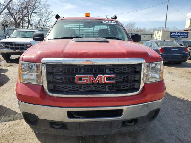 1GT01ZC81EF167717 - 2014 GMC SIERRA C2500 HEAVY DUTY RED photo 5