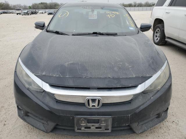 2HGFC1F75HH635445 - 2017 HONDA CIVIC EXL BLACK photo 5