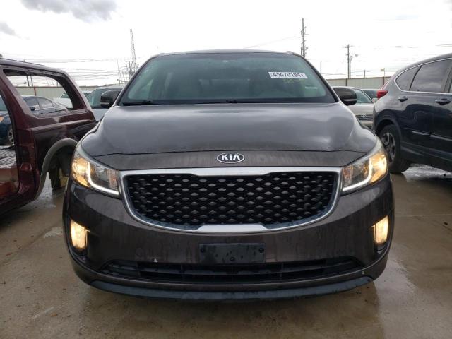 KNDMC5C10G6129079 - 2016 KIA SEDONA EX BROWN photo 5