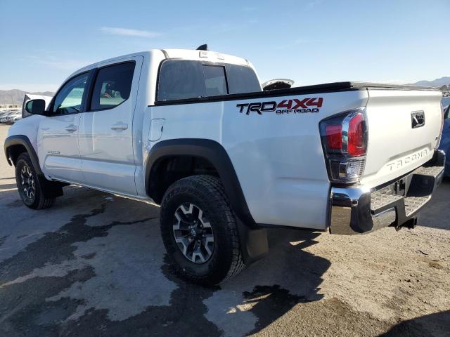 3TMCZ5AN5PM655076 - 2023 TOYOTA TACOMA DOUBLE CAB WHITE photo 2