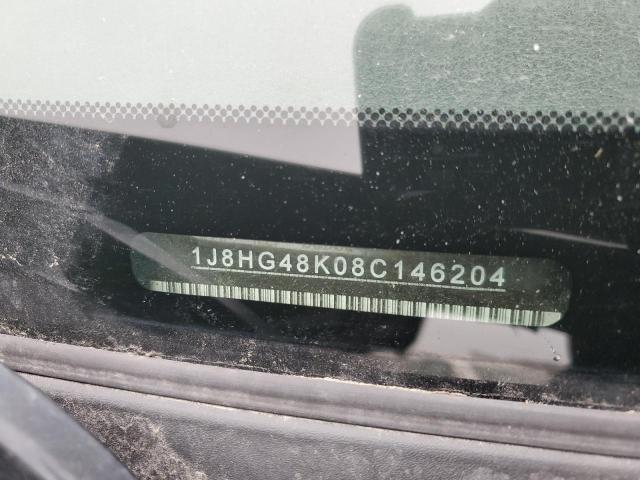 1J8HG48K08C146204 - 2008 JEEP COMMANDER SPORT Schwarz Foto 13