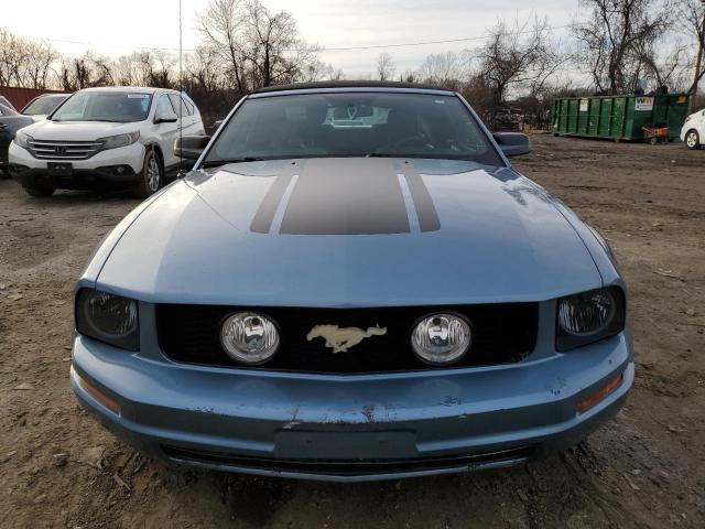 1ZVFT84N775350029 - 2007 FORD MUSTANG BLUE photo 5