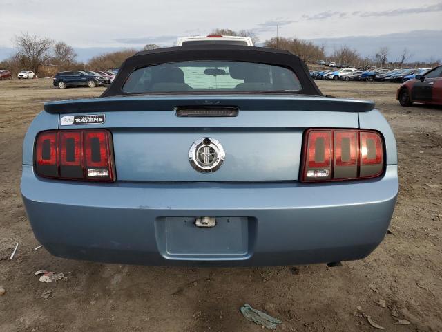 1ZVFT84N775350029 - 2007 FORD MUSTANG BLUE photo 6