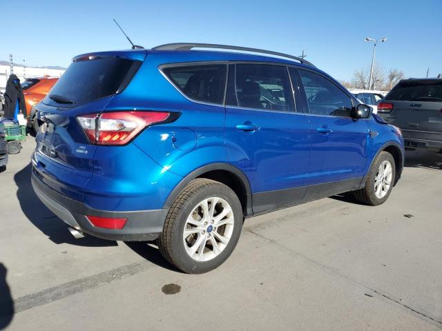 1FMCU9GD4JUC35070 - 2018 FORD ESCAPE SE BLUE photo 3