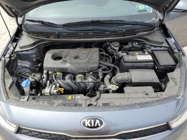 3KPA24AB4KE157210 - 2019 KIA RIO S GRAY photo 11