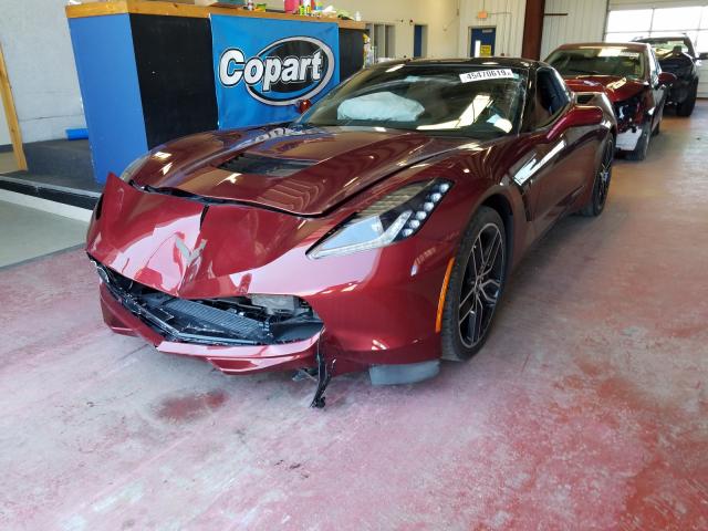 1G1YK2D78G5123809 - 2016 CHEVROLET CORVETTE STINGRAY Z51 2LT  photo 2