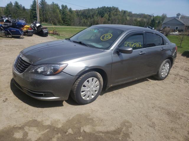 1C3CCBBG0CN257715 - 2012 CHRYSLER 200 TOURING GRAY photo 2