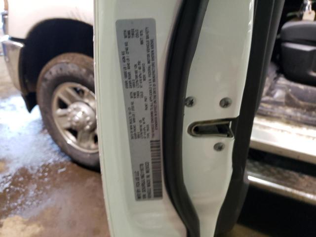 3C6UR5JL1NG119778 - 2022 RAM 2500 BIG HORN/LONE STAR WHITE photo 12