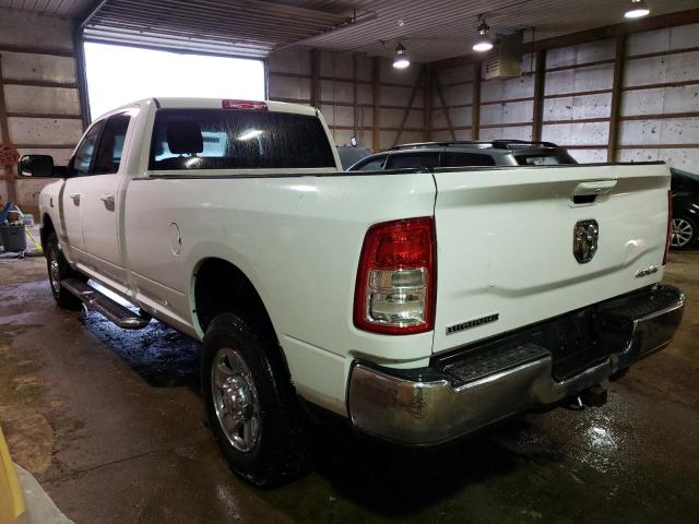 3C6UR5JL1NG119778 - 2022 RAM 2500 BIG HORN/LONE STAR WHITE photo 2