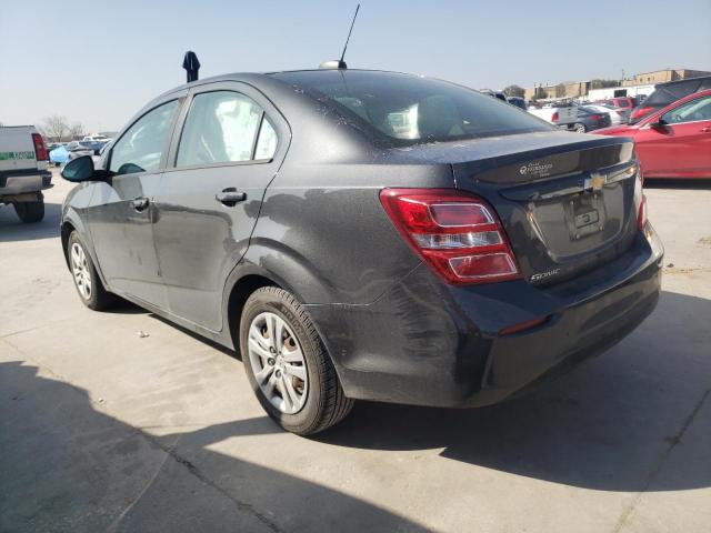 1G1JB5SH7J4136661 - 2018 CHEVROLET SONIC LS 灰色 照片 2