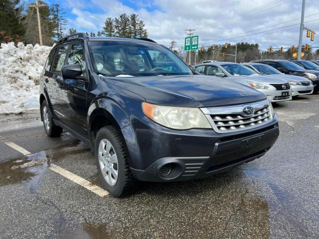 JF2SHABC3CG437387 - 2012 SUBARU FORESTER 2.5X GRAY photo 1