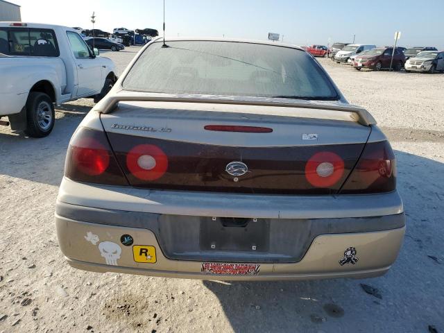 2G1WH55K729377789 - 2002 CHEVROLET IMPALA LS TAN photo 6