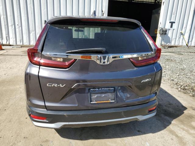 2HKRW2H59MH667207 - 2021 HONDA CR-V EX GRAY photo 6