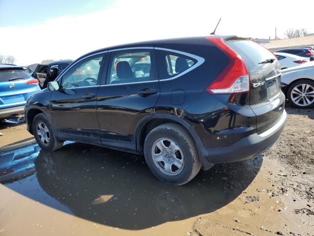 2HKRM4H32DH607303 - 2013 HONDA CR-V LX BLACK photo 2