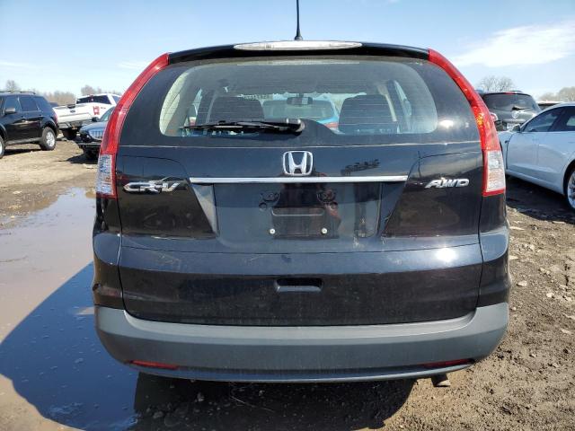 2HKRM4H32DH607303 - 2013 HONDA CR-V LX BLACK photo 6