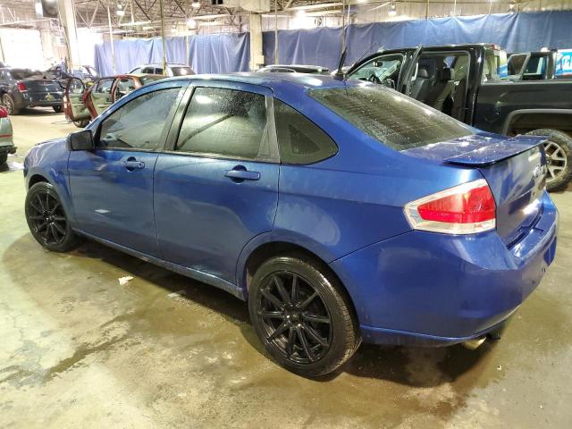 1FAHP36N19W147611 - 2009 FORD FOCUS SES BLUE photo 2