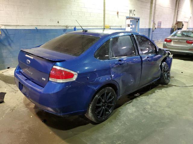 1FAHP36N19W147611 - 2009 FORD FOCUS SES BLUE photo 3