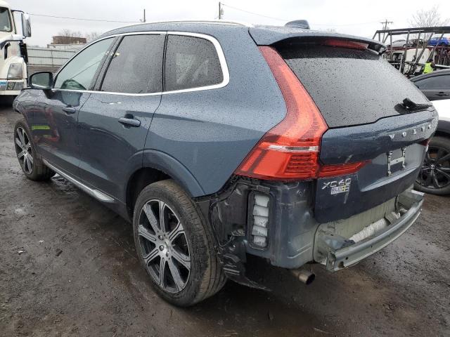 YV4102RLXL1513085 - 2020 VOLVO XC60 T5 INSCRIPTION BLUE photo 2