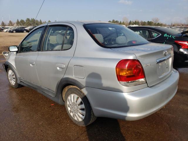 JTDBT123X40340386 - 2004 TOYOTA ECHO SILVER photo 2