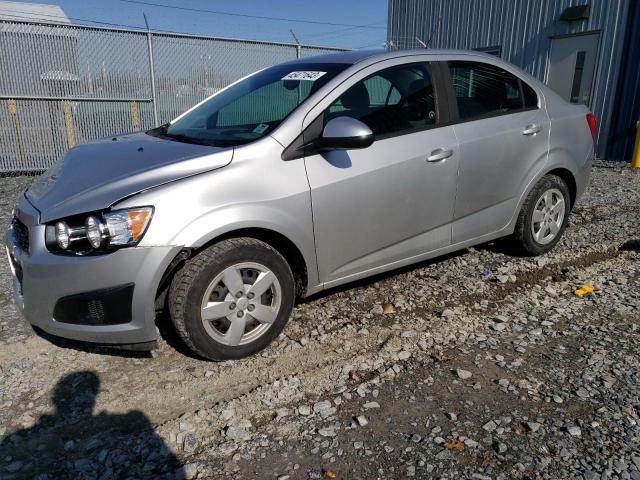 1G1JB5EH6E4122011 - 2014 CHEVROLET SONIC LS SILVER photo 1