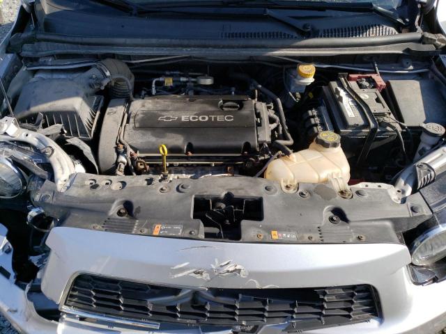 1G1JB5EH6E4122011 - 2014 CHEVROLET SONIC LS 银色 照片 11
