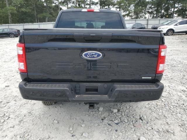 1FTEW1EP0NFC10313 - 2022 FORD F150 SUPERCREW BLACK photo 6