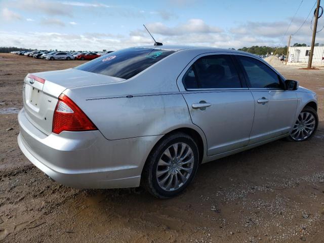 3FAHP0HA7CR194810 - 2012 FORD FUSION SE SILVER photo 3