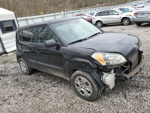 KNDJT2A1XB7732712 - 2011 KIA SOUL BLACK photo 4