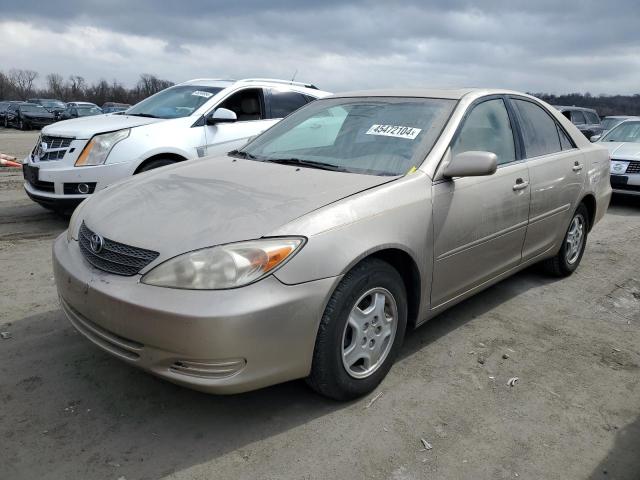 4T1BF30K03U543674 - 2003 TOYOTA CAMRY LE GOLD photo 1