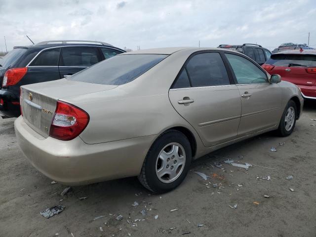 4T1BF30K03U543674 - 2003 TOYOTA CAMRY LE GOLD photo 3