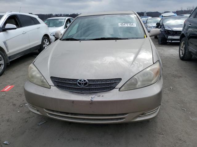 4T1BF30K03U543674 - 2003 TOYOTA CAMRY LE GOLD photo 5