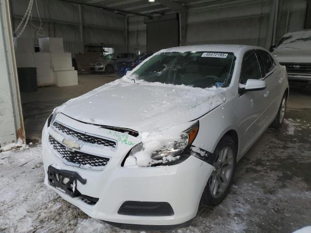 1G11C5SA8DF151923 - 2013 CHEVROLET MALIBU 1LT WHITE photo 1