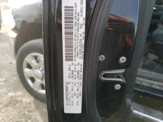 3C6UR5DLXEG272350 - 2014 RAM 2500 SLT შავი ფოტო 12
