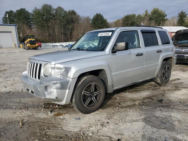 1J4NT1GA6AD671761 - 2010 JEEP PATRIOT SPORT SILVER photo 1