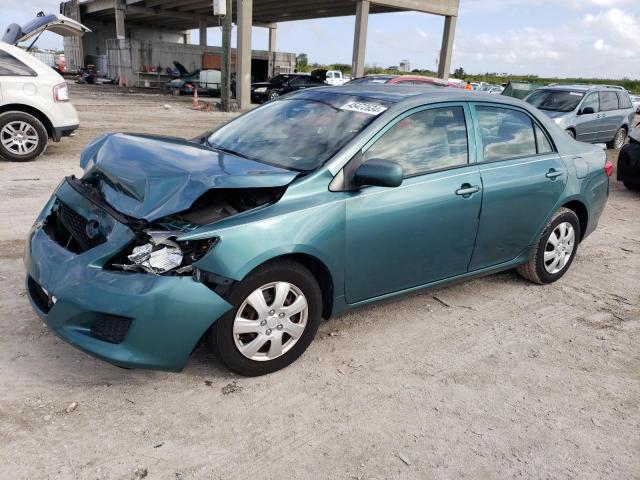 JTDBL40E09J042517 - 2009 TOYOTA COROLLA BASE TEAL photo 1