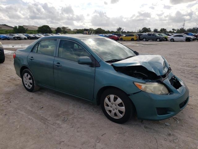 JTDBL40E09J042517 - 2009 TOYOTA COROLLA BASE TEAL photo 4