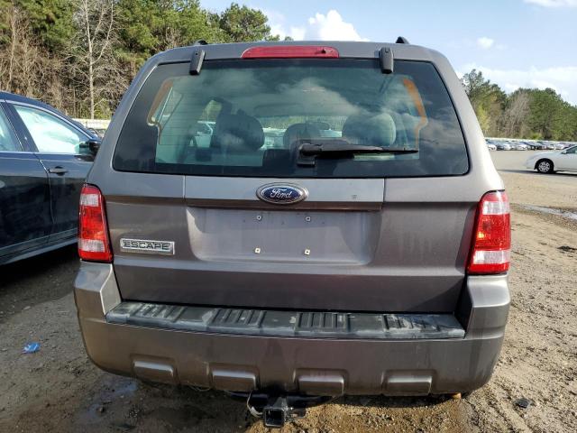 1FMCU02759KC12014 - 2009 FORD ESCAPE XLS GRAY photo 6