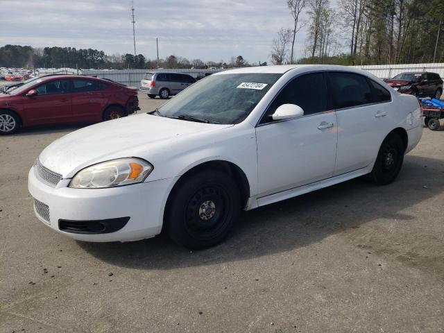 2G1WD5E35C1308457 - 2012 CHEVROLET IMPALA POLICE WHITE photo 1