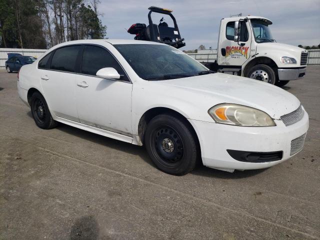 2G1WD5E35C1308457 - 2012 CHEVROLET IMPALA POLICE WHITE photo 4